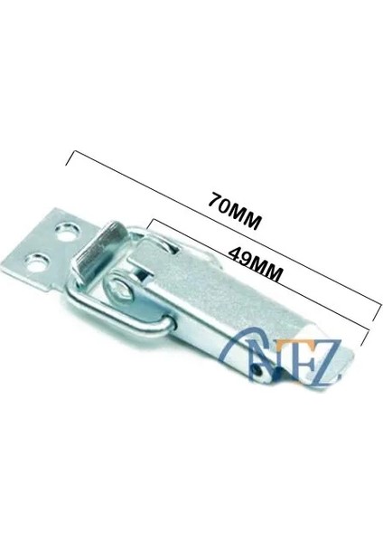 Çinko Sandık, Kutu Klipsi - Küçük, 50 Adet ( Lisinya )