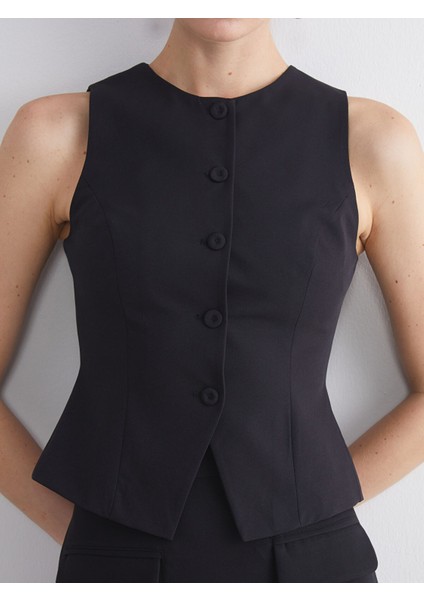 Yeni Sezon Bisiklet Yaka Kadın Klasik Yelek fırsatları