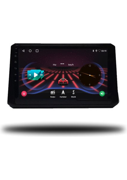 Toyota Corolla Android Carplay Multimedya 2019-2022 4 GB Ram + 32 GB Hafıza + 4 Çekirdek