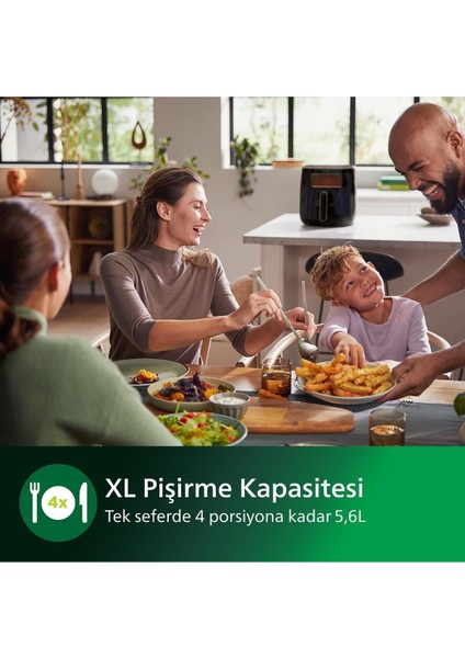 Akıllı Fritöz 14 Fonksiyon, Pencereli, 5.6lt, Siyah, Yüksek Performans fırsatları