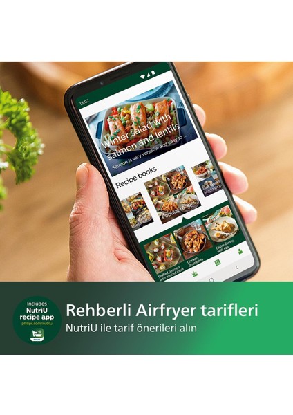 Akıllı Fritöz 14 Fonksiyon, Pencereli, 5.6lt, Siyah, Yüksek Performans