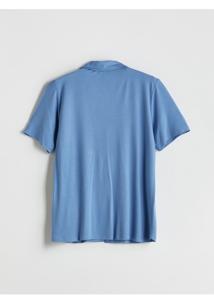 Yeni Sezon Gömlek Yaka Kadın Pijama Üstü fiyatları