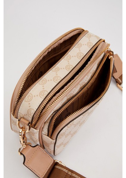 Vizon Çift Bölmeli Kalın Askılı Omuz Çantası modelleri