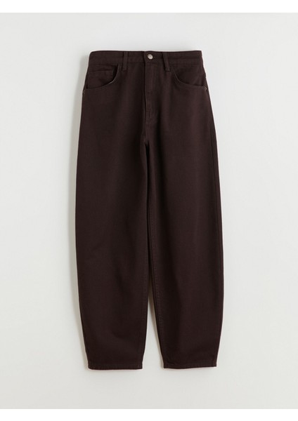 Yeni Sezon Balloon Fit Kadın Jean Pantolon indirimleri