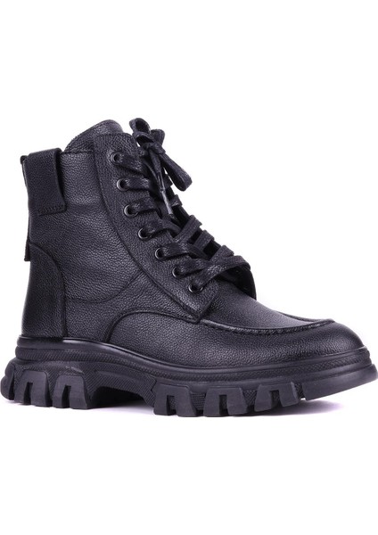 - Hakiki Deri Siyah Renk Kadın Bot - 25103054 fiyatları