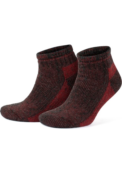 Alpaka Yünlü Tam Havlulu Kalın Termal Bilek Boy Çorap 6007