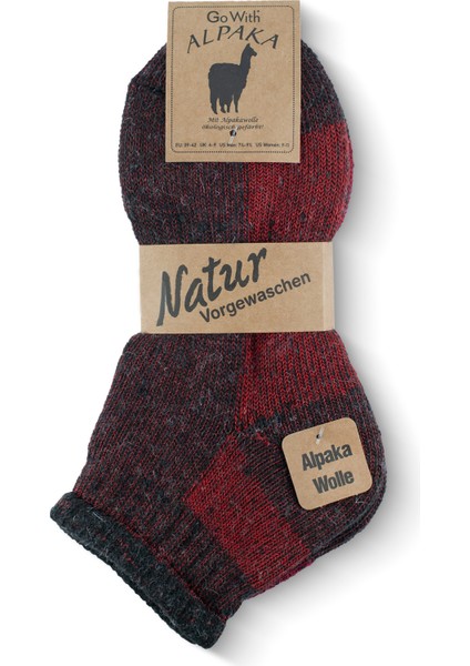 Alpaka Yünlü Tam Havlulu Kalın Termal Bilek Boy Çorap 6007 fiyatları
