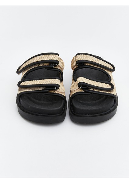 Yeni Sezon Çift Bantlı Cırt Cırtlı Erkek Terlik modelleri