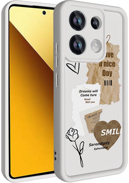 Xiaomi Redmi Note 13 4g Kılıf Kamera Korumalı Baskılı Arka Yüzey Klas Kapak modelleri