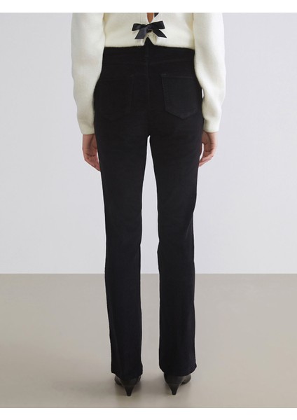 Yeni Sezon Dar Fit Kadife Kadın Pantolon fırsatları