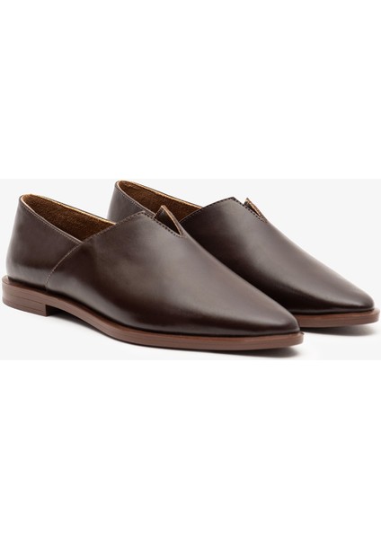 Nova Kahverengi Deri Kadın Babet fırsatları