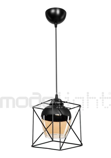 Şık Siyah Tekli Sarkıt Aydınlatma Parçası modelleri