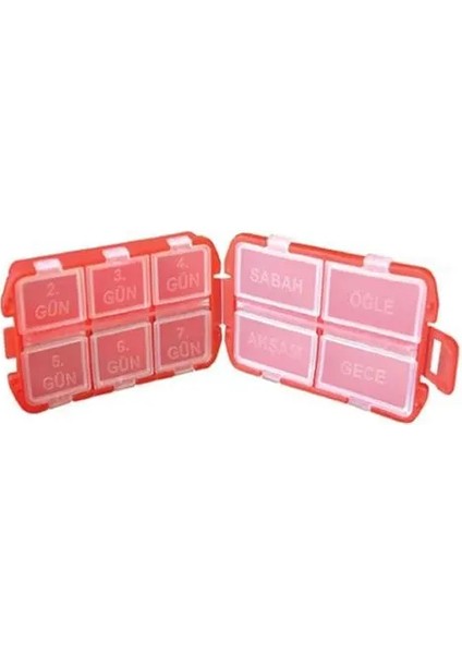 Saklam Kutusu Ikili Vitamin Saklama Kutusu Günlük Haftalık fiyatları