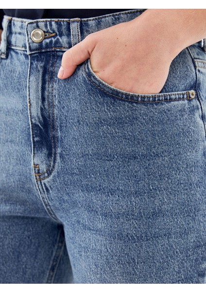 Yeni Sezon Mom Fit Kadın Jean Pantolon modelleri