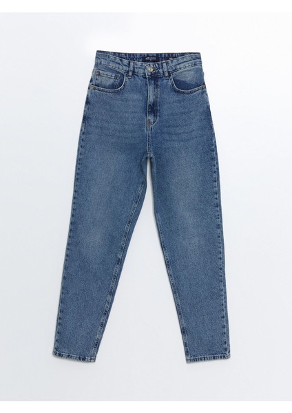 Yeni Sezon Mom Fit Kadın Jean Pantolon indirimleri