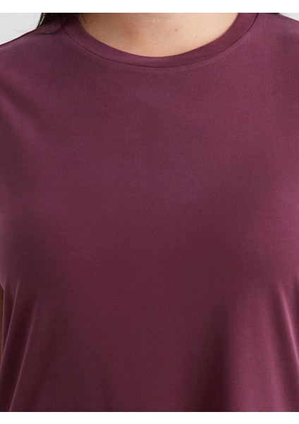 Yeni Sezon Bisiklet Yaka Modal Karışımlı Kadın Atlet modelleri