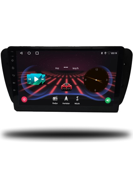 Seat Ibiza Android Carplay Multimedya 2008-2015 4 GB Ram + 32 GB Hafıza + 4 Çekirdek