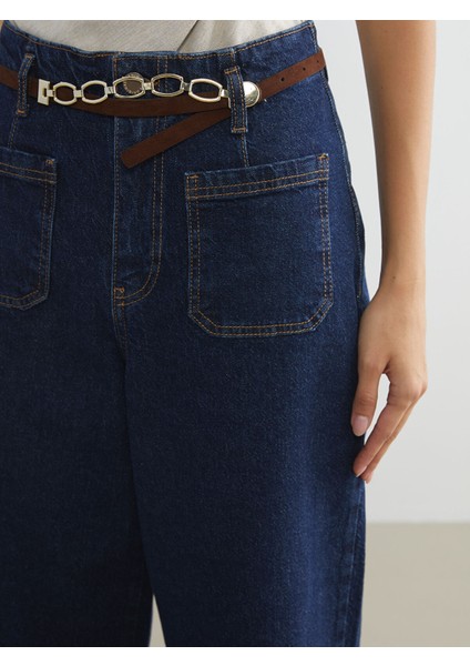 Yeni Sezon Wideleg Kadın Jean Pantolon modelleri