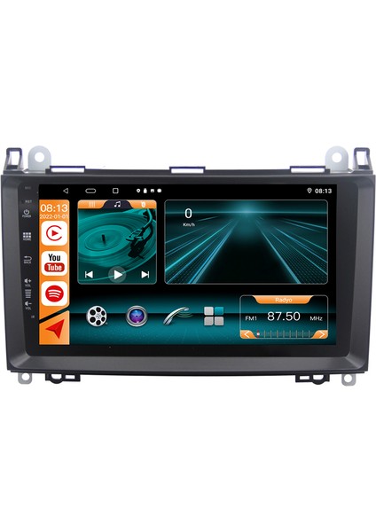 Mercedes B200 2004 / 2012 Androidauto / Carplay Multimedya