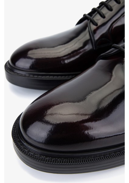 Erkek Hakiki Deri Bordo Casual Ayakkabı 987 283 Erk Ayk SK25-26 Bordo Acma modelleri