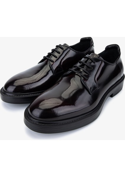 Erkek Hakiki Deri Bordo Casual Ayakkabı 987 283 Erk Ayk SK25-26 Bordo Acma fırsatları