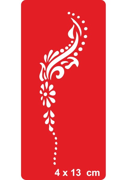 Kına Motifi 56 Tattoo Geçici Dövme Şablonları Kına Kalıpları