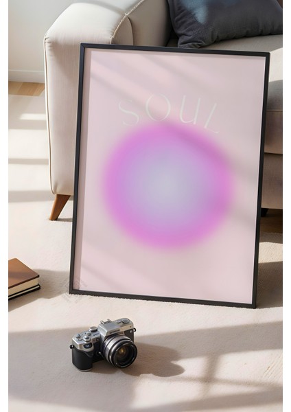 Aura Serisi Siyah Çerçeveli Poster, Tablo NO:110