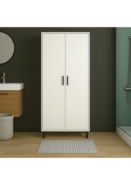 Çok Amaçlı 2 Kapılı Banyo Dolabı