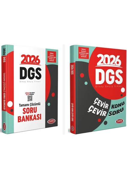 Data 2026 Dgs Soru Bankası + Çevir Konu Çevir Soru Seti 2 Kitap D