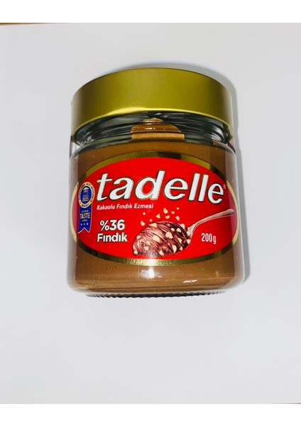 Tadelle Kakaolu Fındık Ezmesi %36 Fındık 200GR