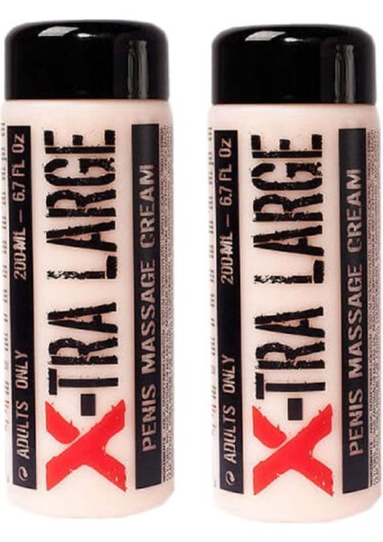 X-Tra Large Erkeklere Özel Bölge Büyütme Kremi 200 ml 2 Adet