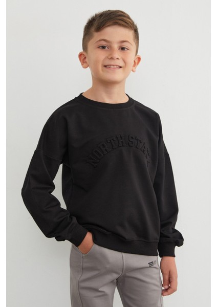 North State Kabartmalı Erkek Çocuk Sweatshirt