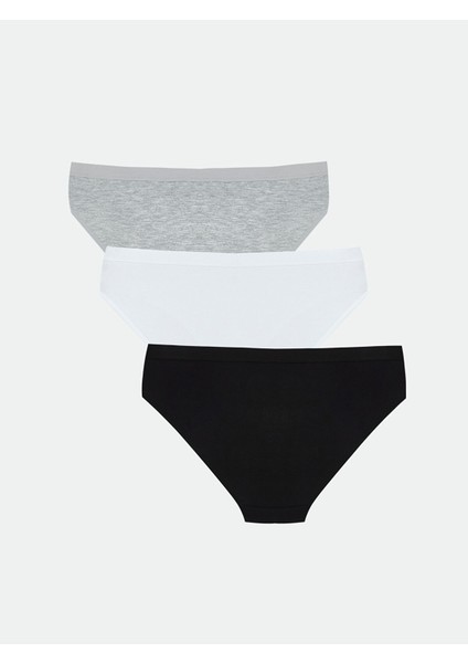 Yeni Sezon Baskılı Bikini Külot 3'lü fiyatları