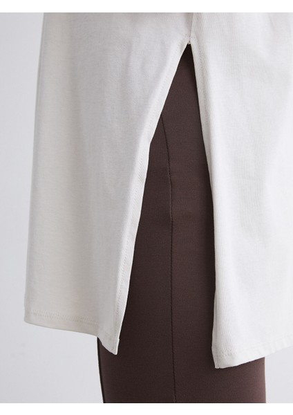 Yeni Sezon Bisiklet Yaka Kadın Tişört modelleri