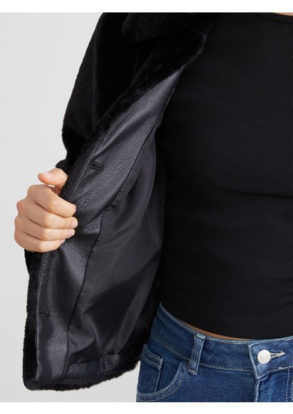 Yeni Sezon Gömlek Yaka Kadın Kürk Kaban fırsatları