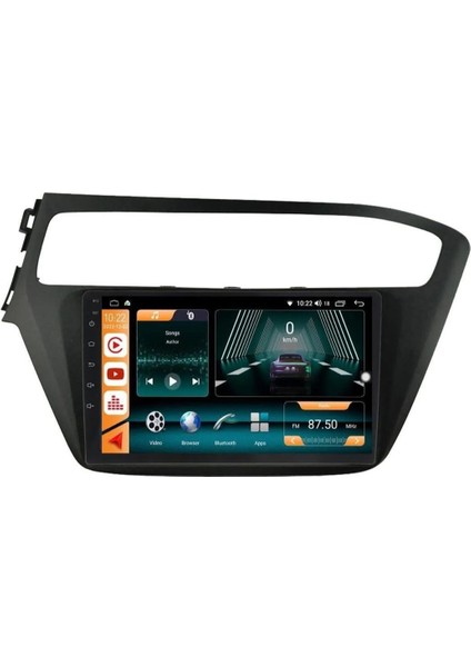 Hyundai I20 2019 / 2020 Androidauto / Carplay Multimedya