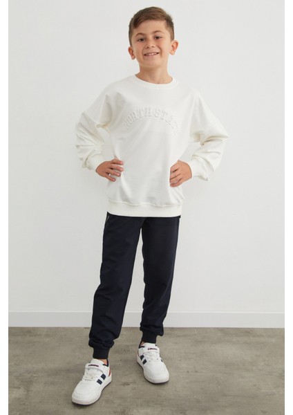 North State Kabartmalı Erkek Çocuk Sweatshirt
