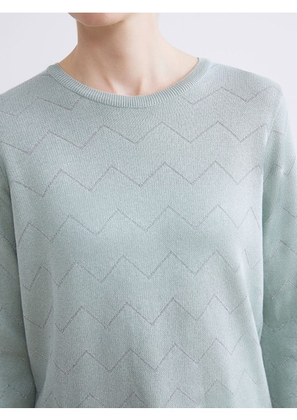 Yeni Sezon Bisiklet Yaka Çizgili Kadın Triko Kazak indirimleri