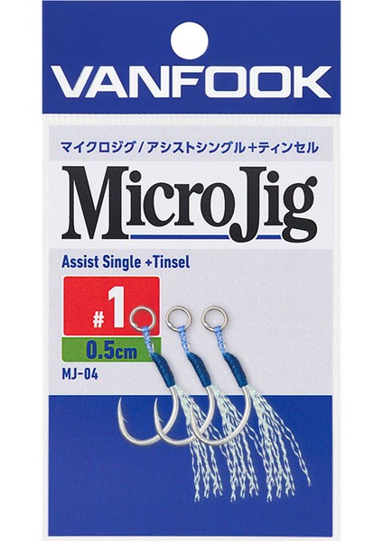 Mj-04 Micro Jıg Tinsel 0.5 cm Assist Iğne