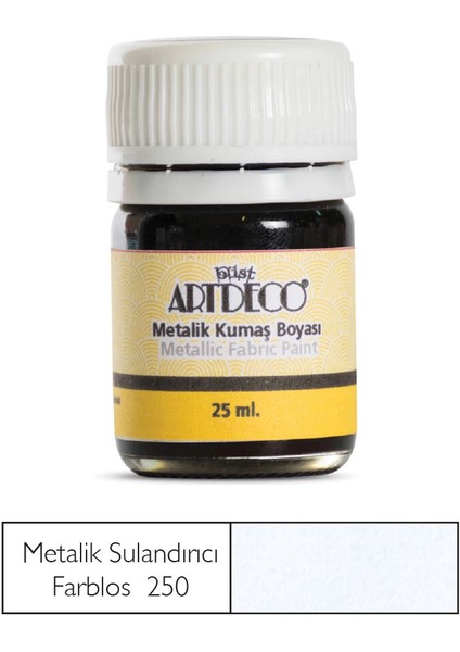 Metalik Kumaş Boyası 250 Farblos (Inceltici)