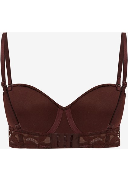 Yeni Sezon Balenli Dolgusuz Dantelli Straplez Sütyen fiyatları