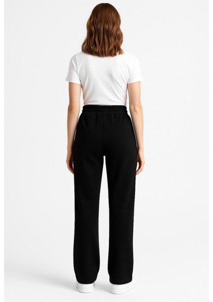Kadın Siyah Eşofman PANTOLON-P3045 modelleri