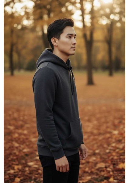 Gavi Kapüşonlu Erkek Sweatshirt Antrasit fiyatları