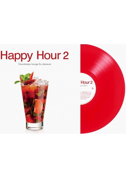 Happy Hour -Transparan Kırmızı Plak