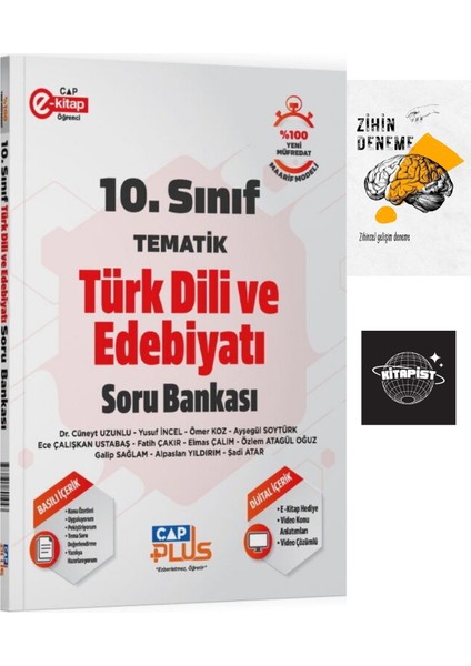10. Sınıf Türk Dili ve Edebiyatı Tematik Soru BANKASI+ZIHINDENEME-KD975