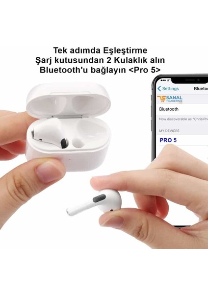 Air Pro 5 Mini Bluetooth Kulaklık indirimleri