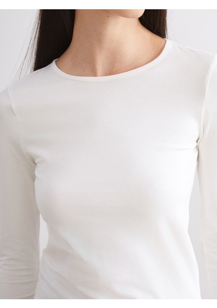 Yeni Sezon Bisiklet Yaka Kadın Body 2'li indirimleri