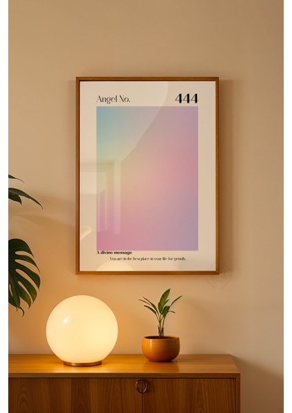 Aura Serisi Ahşap Çerçeveli Poster, Tablo No:70 fiyatları