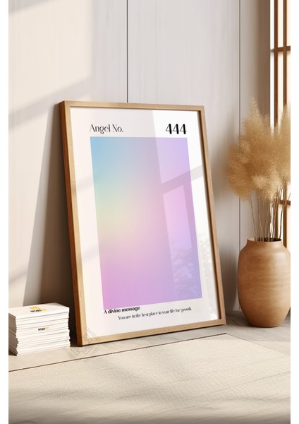 Aura Serisi Ahşap Çerçeveli Poster, Tablo No:70 fırsatları