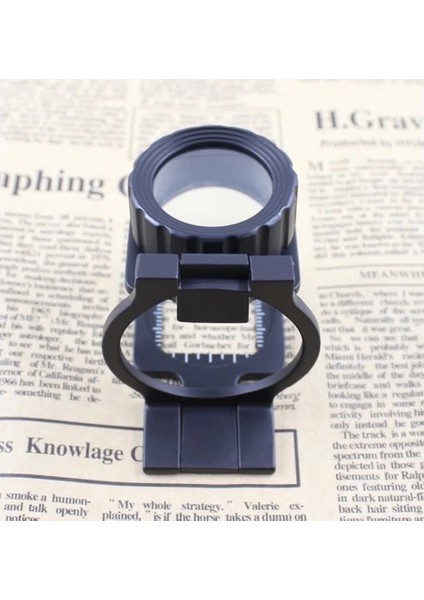 Tekstilciler Için Kumaş Kontrolü Büyüteç,katlanan, Metal 15X Büyütme modelleri